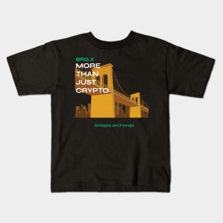 Bridges BRG.X Brooklyn Bridge Cryptocurrency Kids T-Shirt